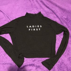 Fall 🍂🍁 Ladies First Crop Top